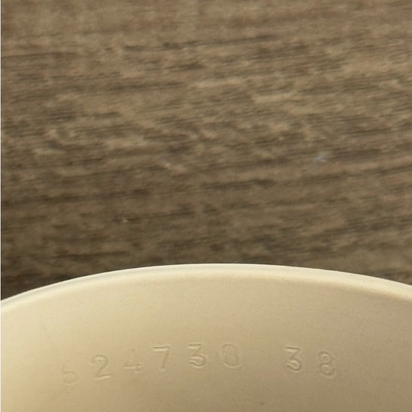 Gucci Rubber Monogram Slide Mule Sandals Sz 8 - Picture 10 of 15